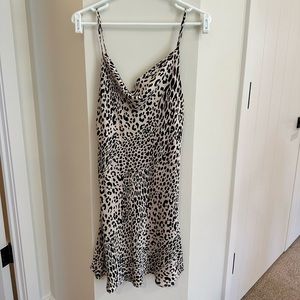 Silk Cheetah print dress
